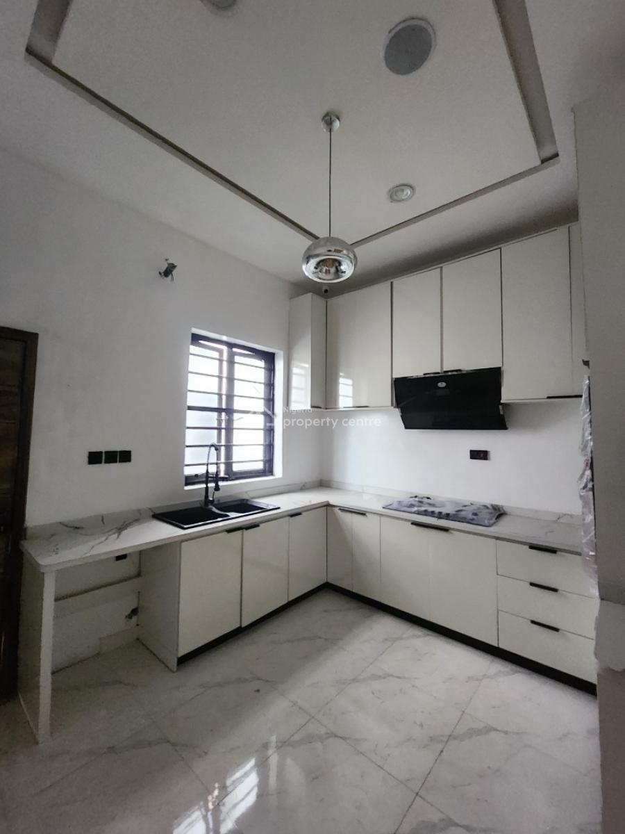 Nicely Built 4 Bedroom Semi Detached Duplex with Bq in a Secured Estate, Chevron Toll Gate, Orchid Road, Lekki, Lagos, Semi-detached Duplex for Sale