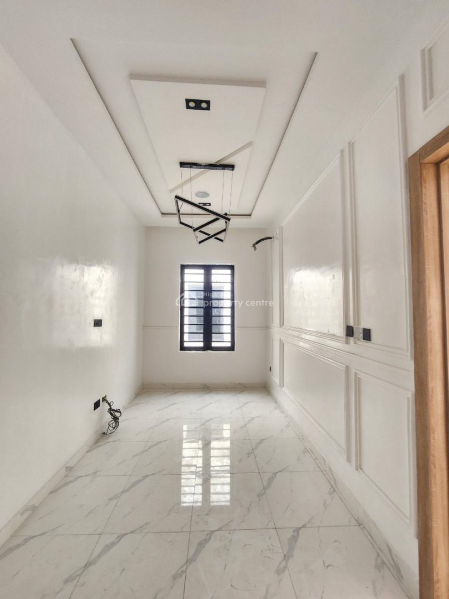 Nicely Built 4 Bedroom Semi Detached Duplex with Bq in a Secured Estate, Chevron Toll Gate, Orchid Road, Lekki, Lagos, Semi-detached Duplex for Sale