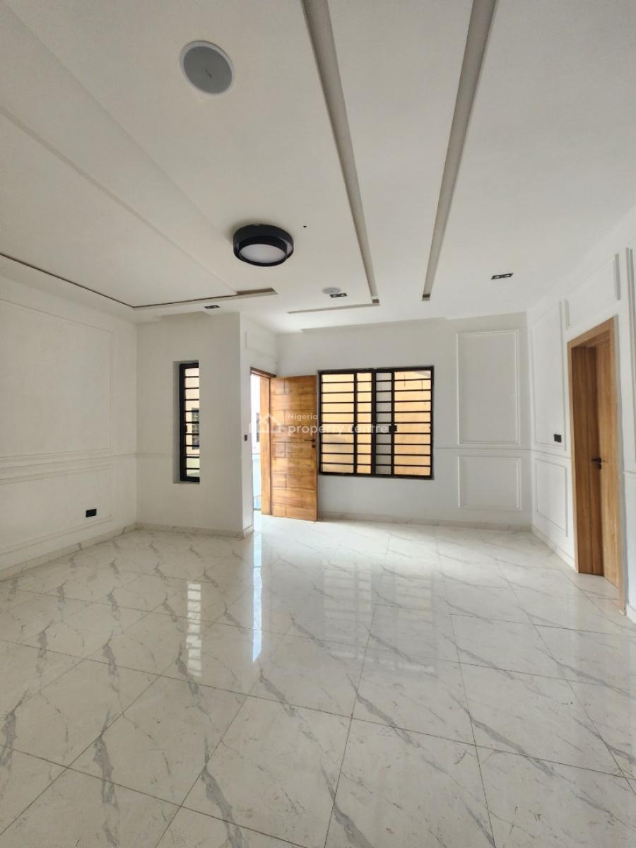 Nicely Built 4 Bedroom Semi Detached Duplex with Bq in a Secured Estate, Chevron Toll Gate, Orchid Road, Lekki, Lagos, Semi-detached Duplex for Sale