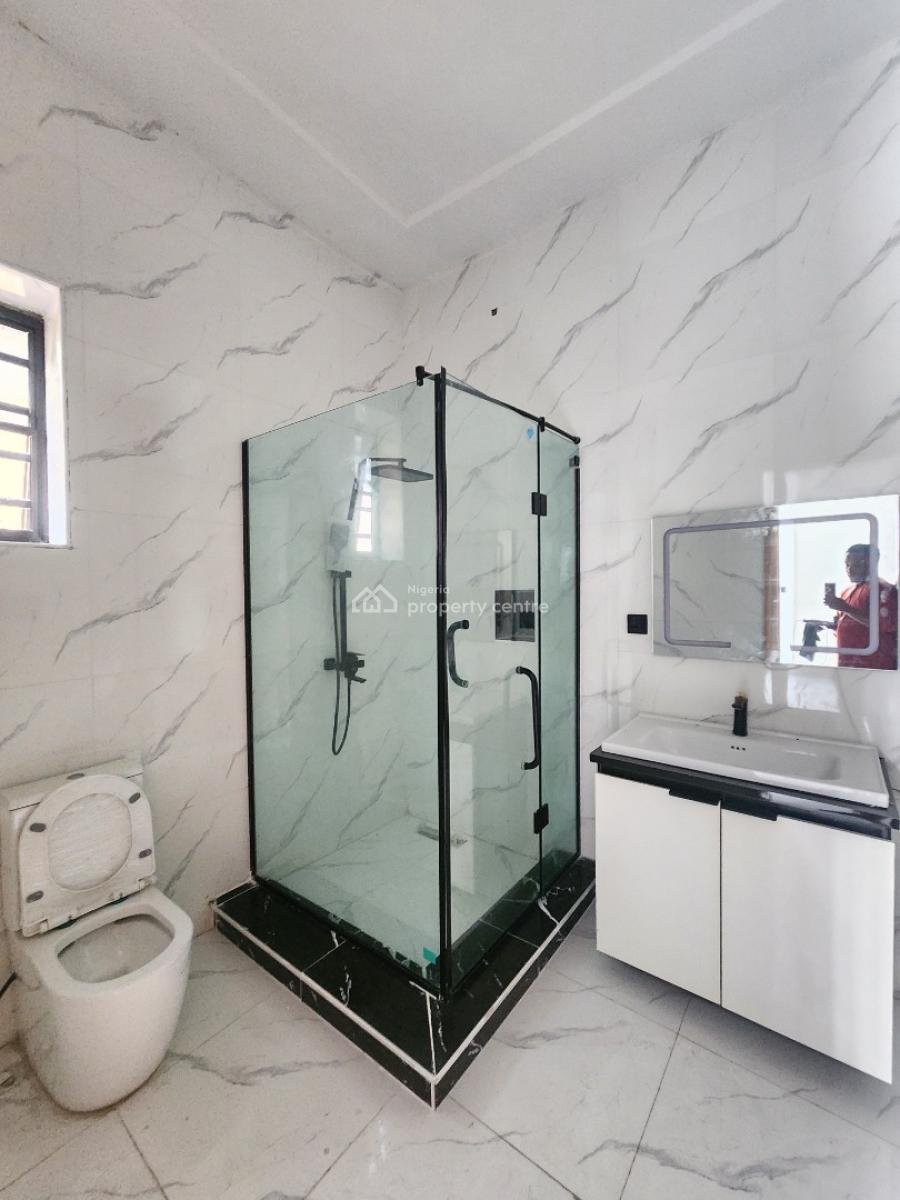 Nicely Built 4 Bedroom Semi Detached Duplex with Bq in a Secured Estate, Chevron Toll Gate, Orchid Road, Lekki, Lagos, Semi-detached Duplex for Sale