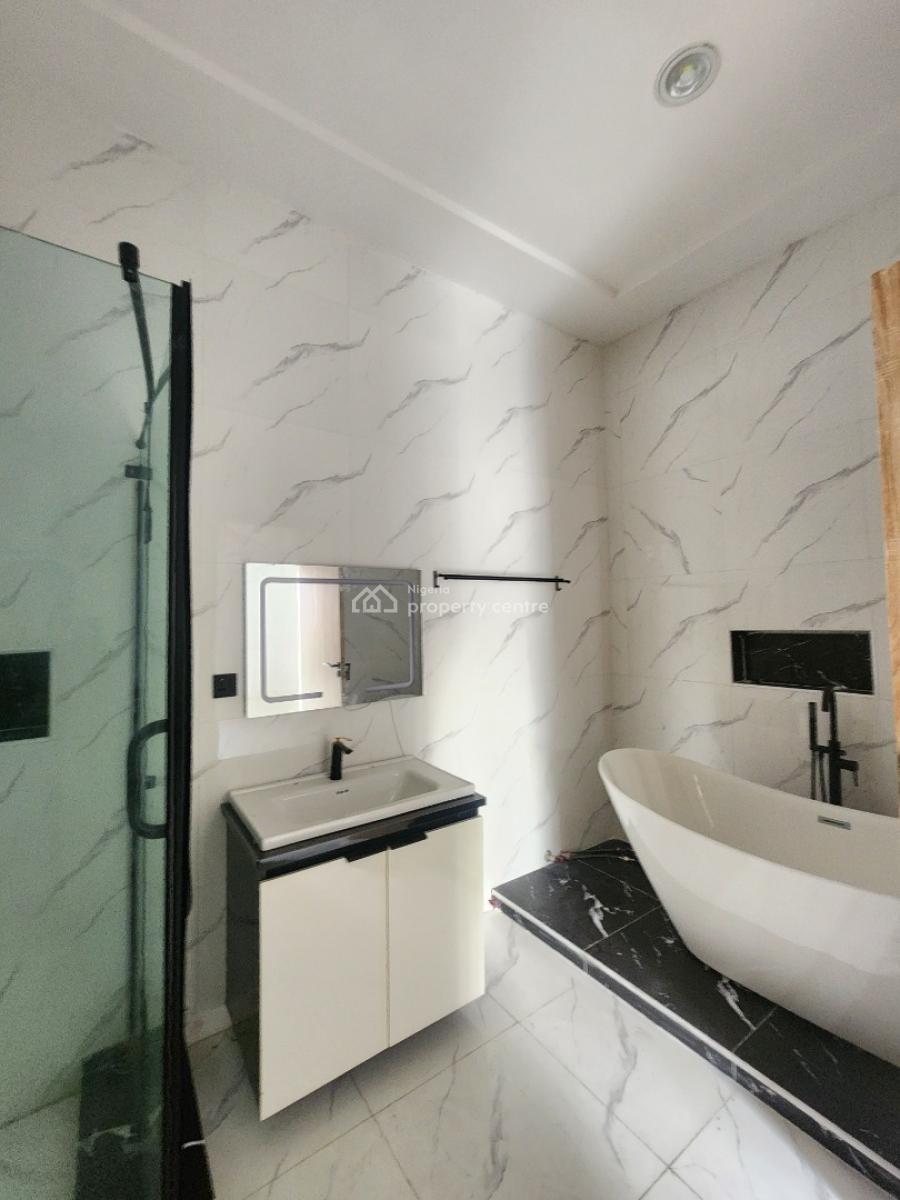 Nicely Built 4 Bedroom Semi Detached Duplex with Bq in a Secured Estate, Chevron Toll Gate, Orchid Road, Lekki, Lagos, Semi-detached Duplex for Sale