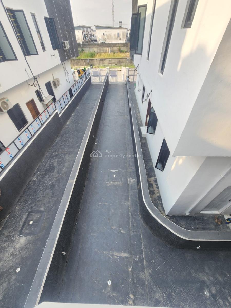 Nicely Built 4 Bedroom Semi Detached Duplex with Bq in a Secured Estate, Chevron Toll Gate, Orchid Road, Lekki, Lagos, Semi-detached Duplex for Sale