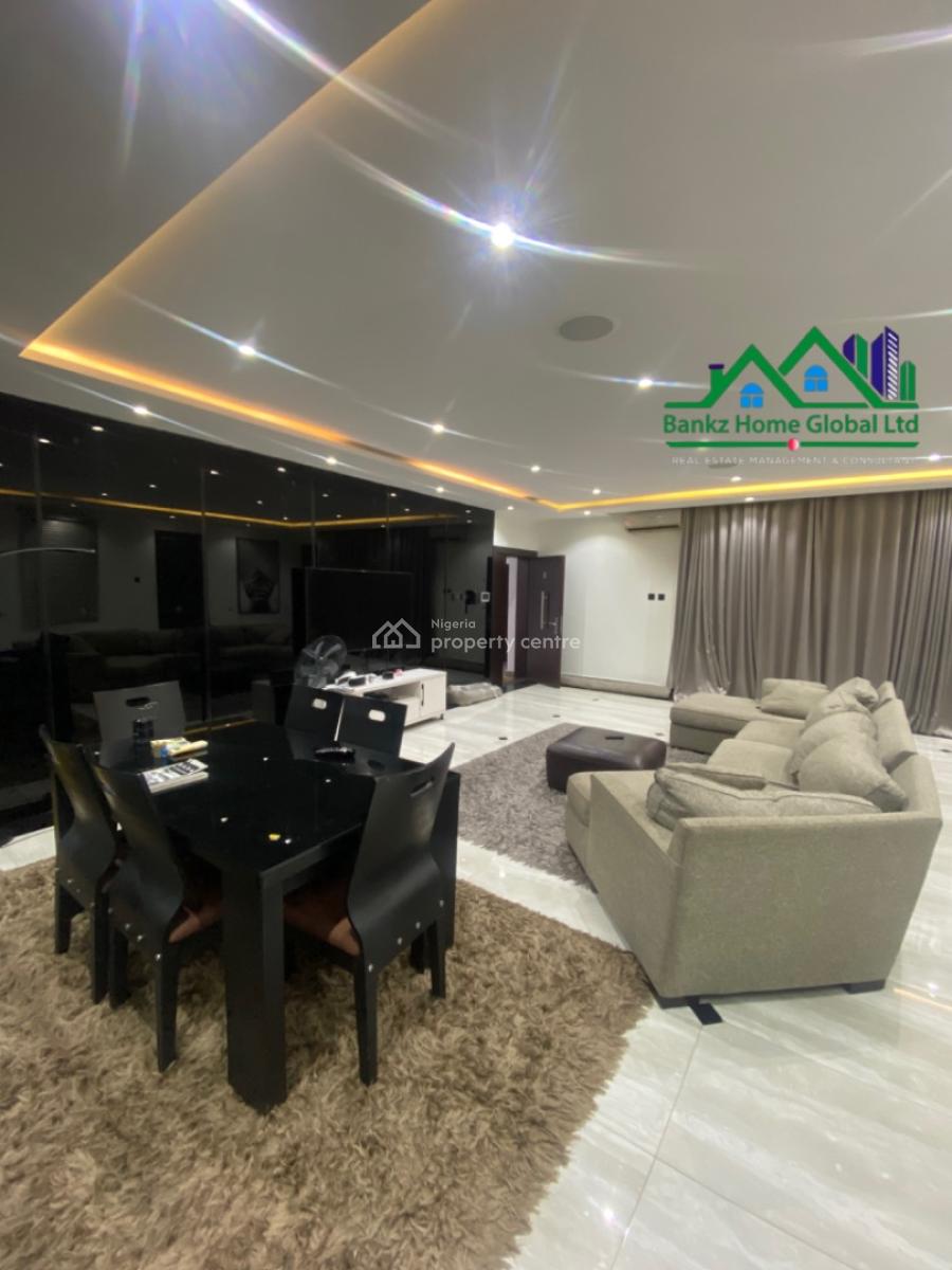 Luxury Fully Furnished 3 Bedroom Apartment with a Room Bq, Lekki, Lagos, Flat / Apartment for Rent