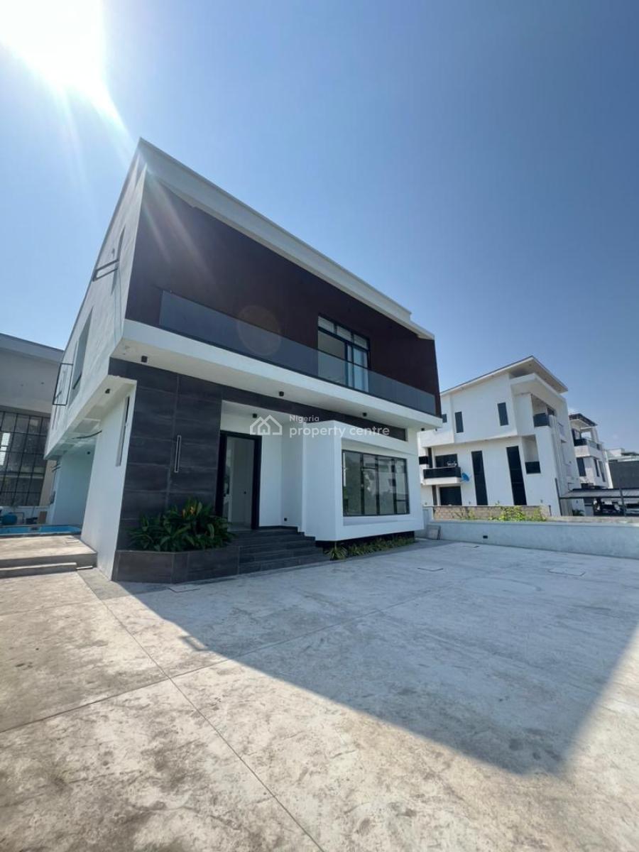 Astonishing 5 Bedroom Fully Detached Duplex with Bq and Swimming Pool, Ajah, Lagos, Detached Duplex for Sale