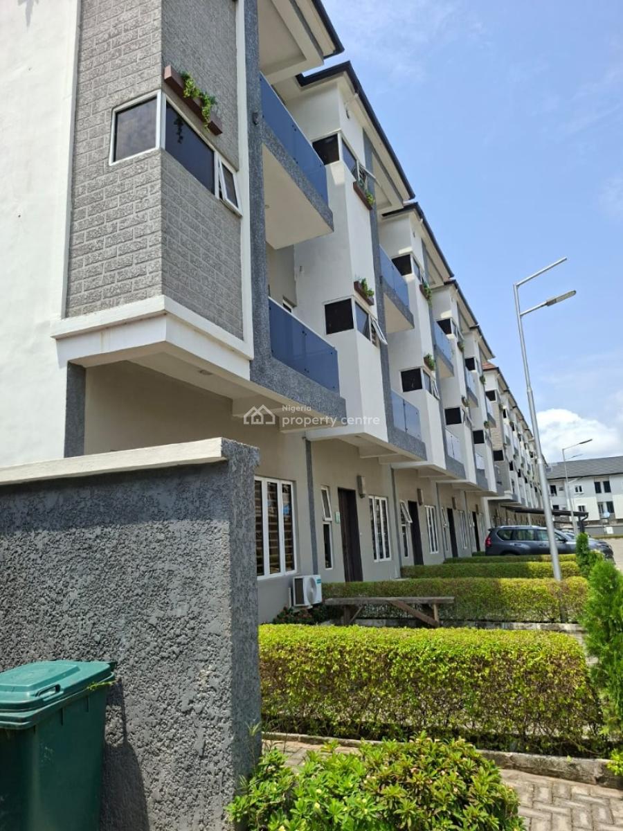Luxury 4 Bedroom Terrace Duplex, By Right Side, Ikate, Lekki, Lagos, Terraced Duplex for Sale