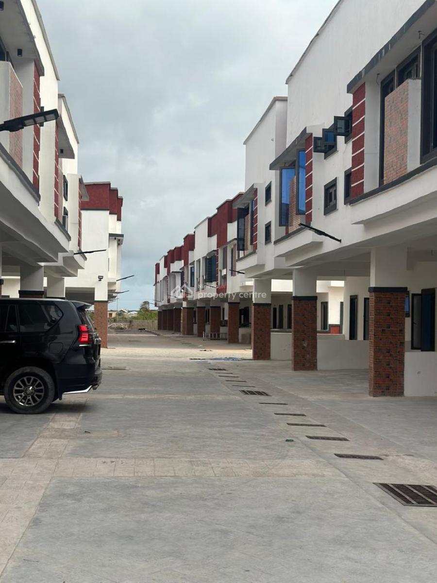 Luxury 3 Bedroom Terraced Duplex, Second Tollgate, Lekki, Lagos, Terraced Duplex for Rent