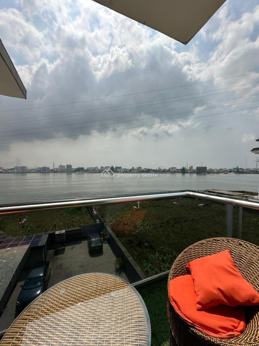 Furnished Serviced Waterfront 3 Bedroom Apartment with Gym and Pool, Banana Island, Ikoyi, Lagos, Flat / Apartment for Rent