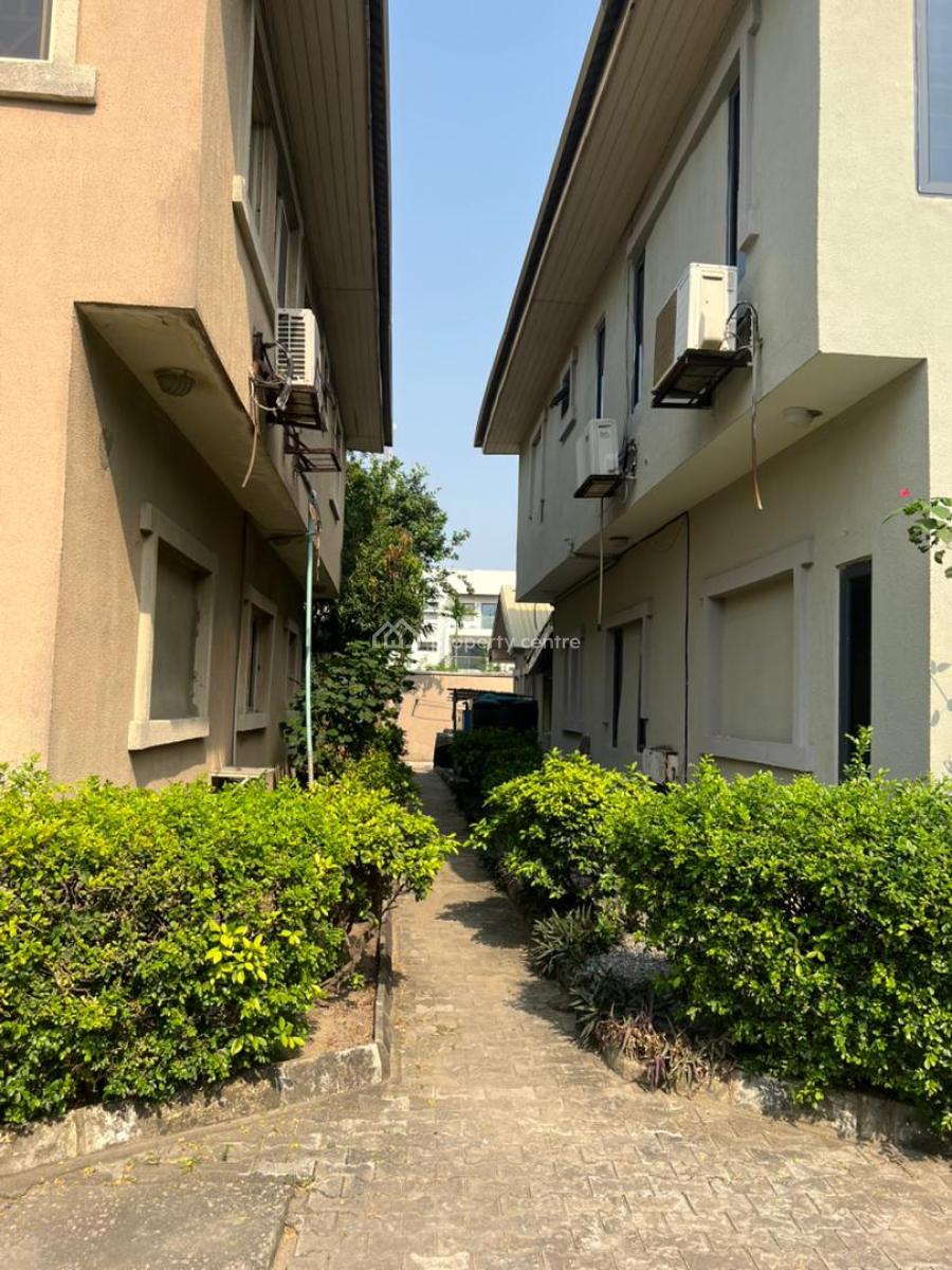 4 Bed Semi - Detached & Bq, Dideolu Estate, Oniru, Victoria Island (vi), Lagos, House for Rent