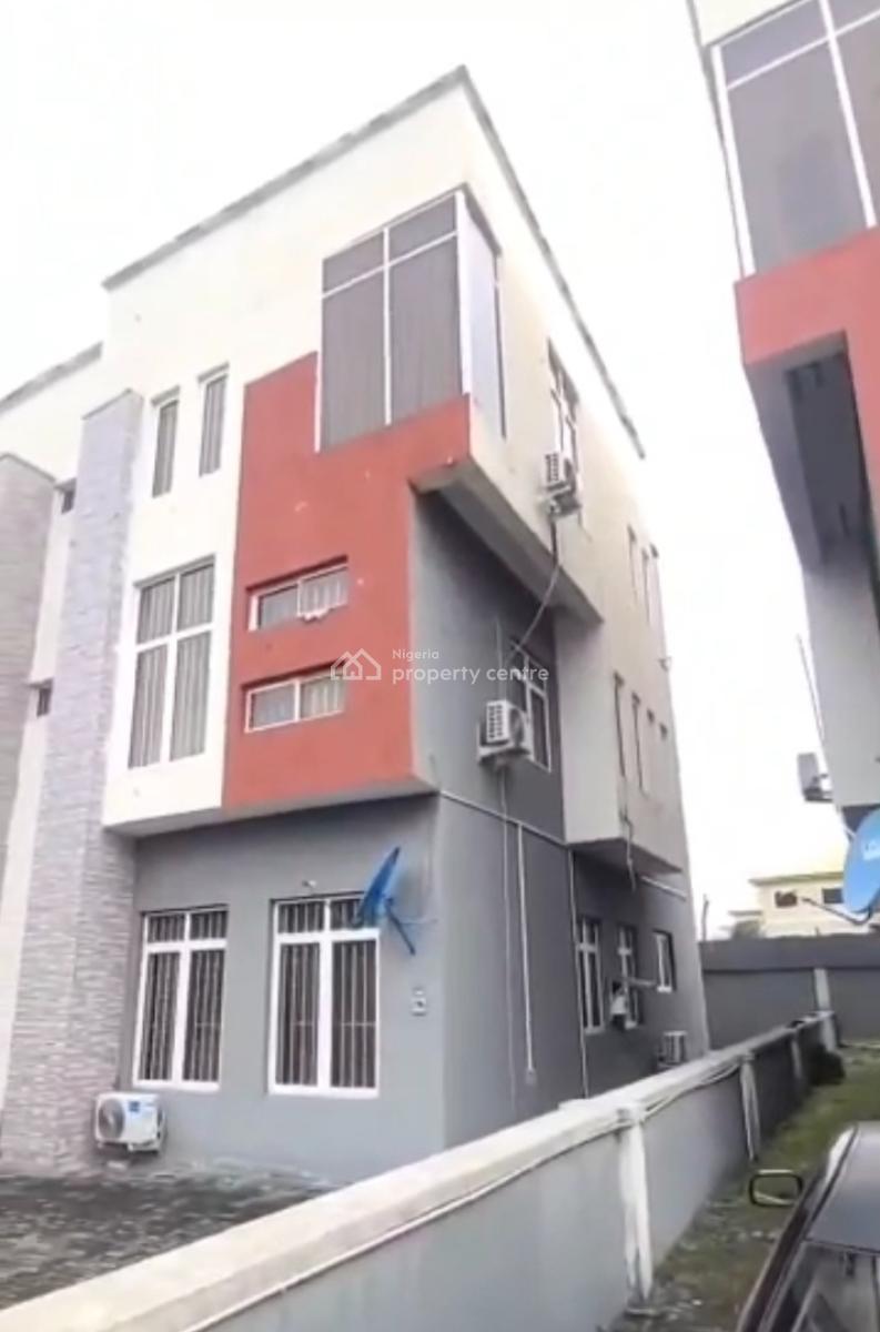 4 Bedroom Semi Detached Duplex with Room Boys Quarters, Osapa, Lekki, Lagos, Semi-detached Duplex for Rent