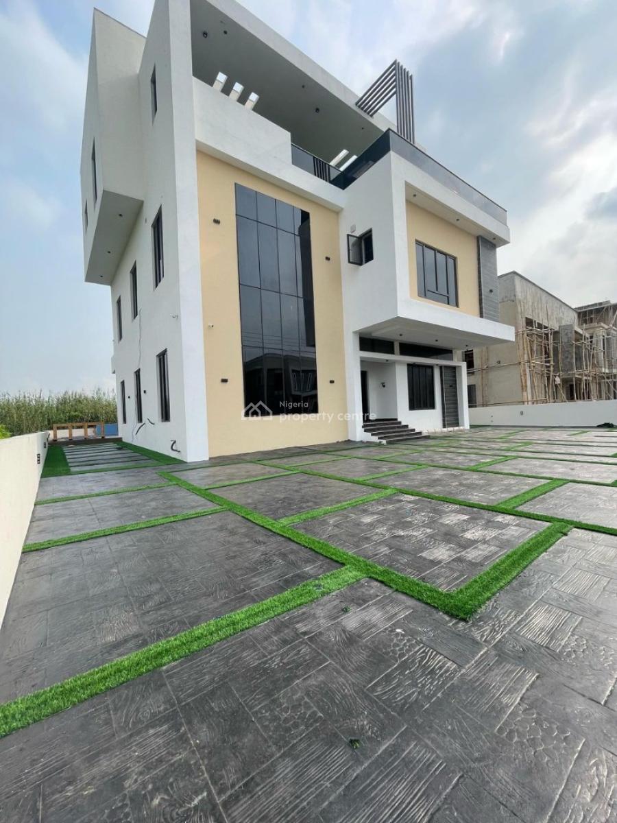 6 Bedroom Detached Duplex with Bq, Pool, Cinema, Elevator, Gym, Northern Foreshore Estate By Chevron Drive, Lekki, Lagos, Detached Duplex for Sale