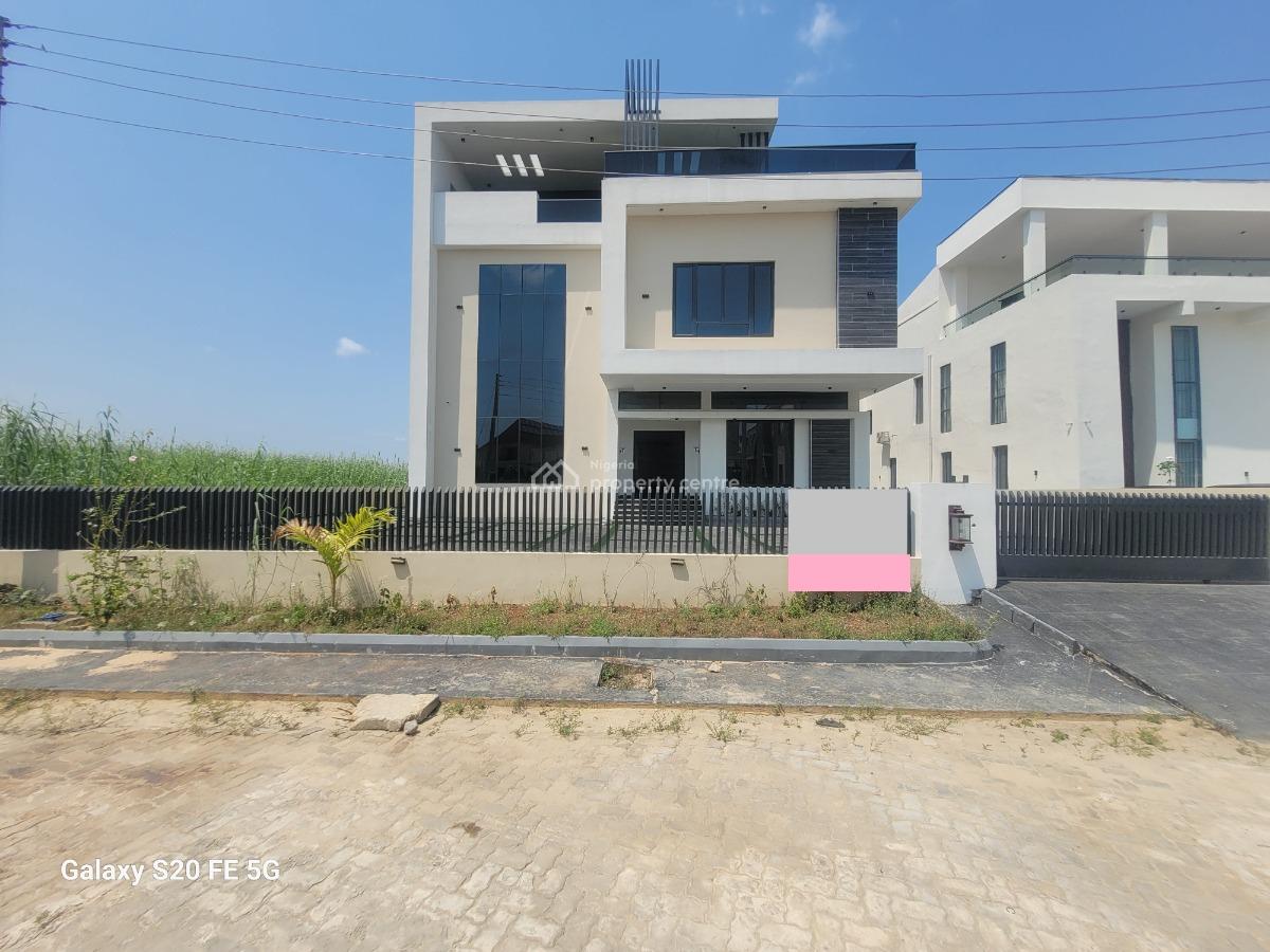 6 Bedroom Detached Duplex with Bq, Pool, Cinema, Elevator, Gym, Northern Foreshore Estate By Chevron Drive, Lekki, Lagos, Detached Duplex for Sale