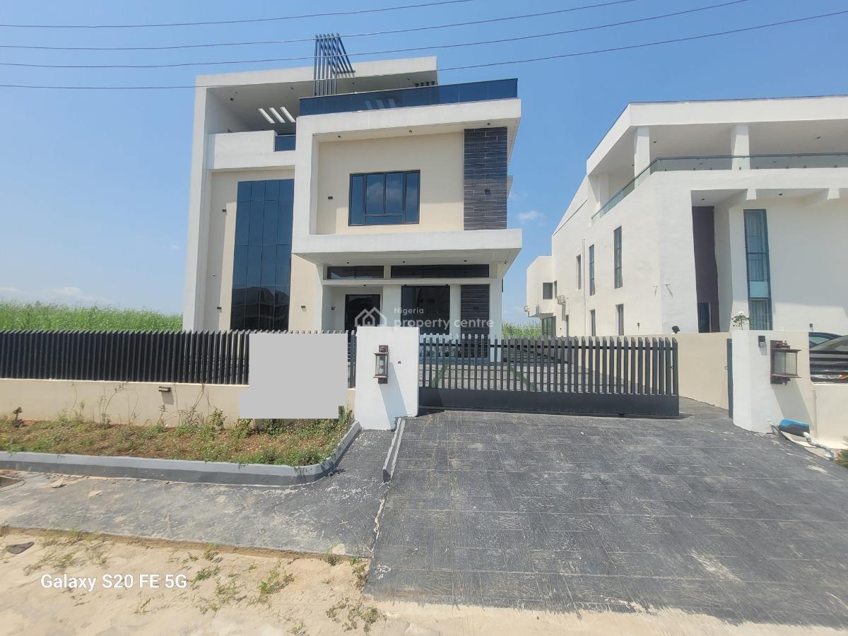 6 Bedroom Detached Duplex with Bq, Pool, Cinema, Elevator, Gym, Northern Foreshore Estate By Chevron Drive, Lekki, Lagos, Detached Duplex for Sale