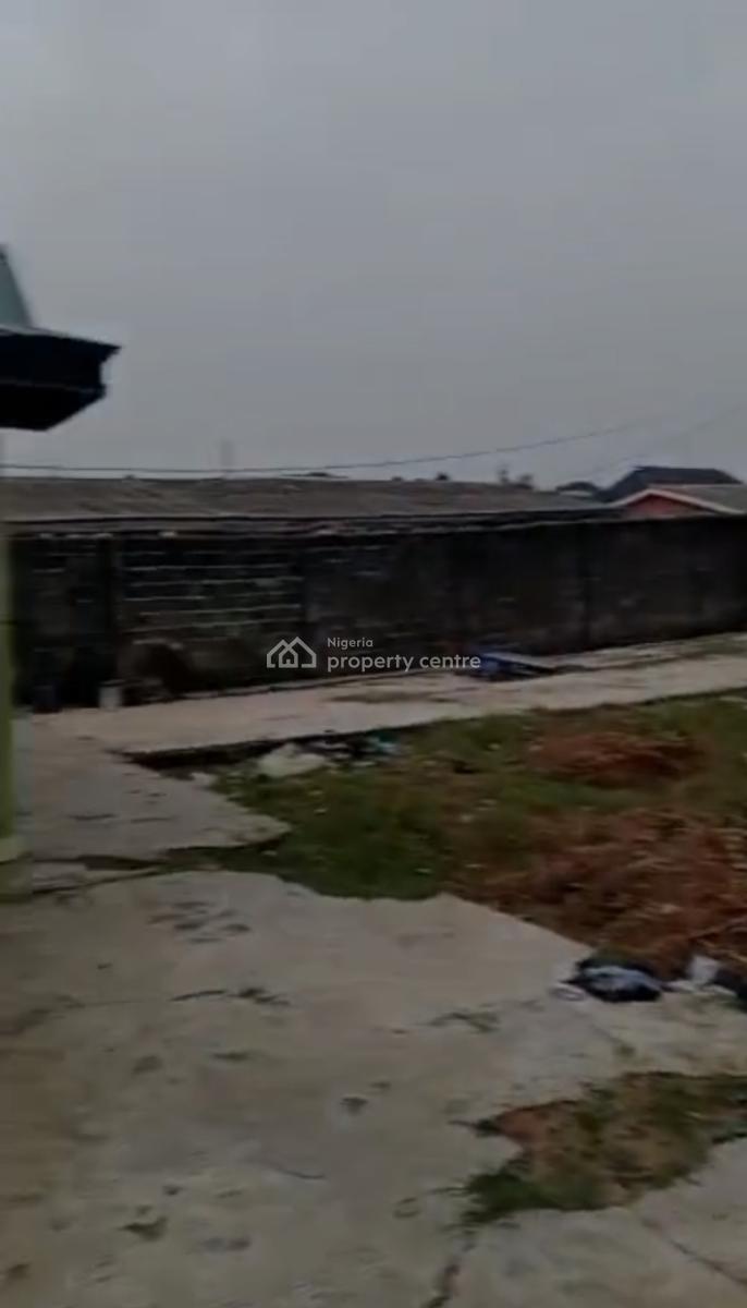 Bungalow Setback, Fenced Round with Gate, Sitting on a Full Plot, Ait Kola  Road Alagbado, Alagbado, Ifako-ijaiye, Lagos, House for Sale