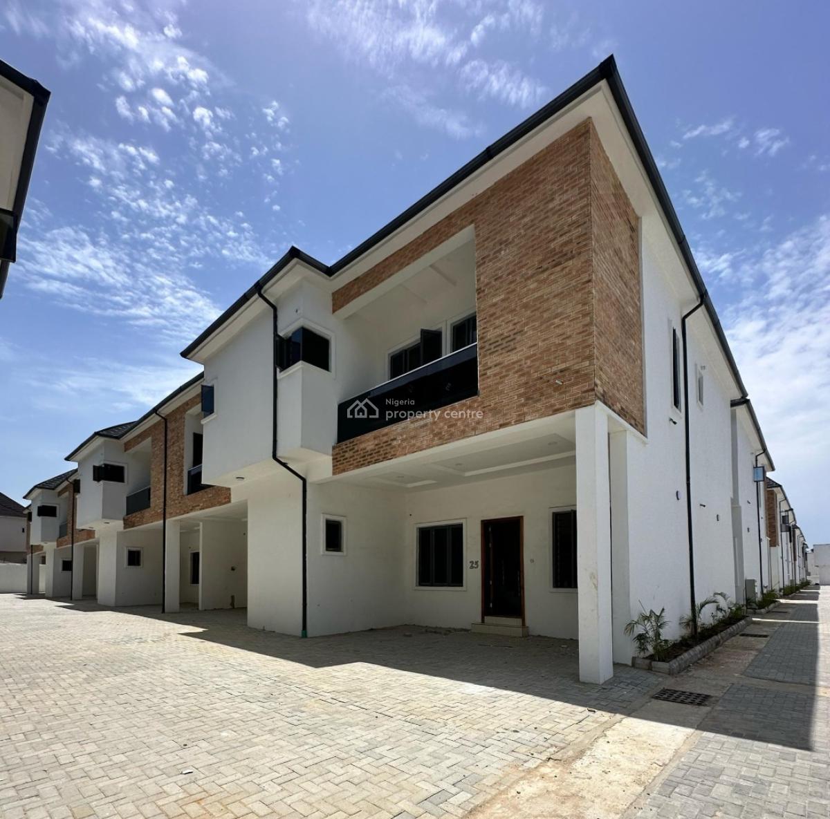 Fully Serviced 4 Bedroom Terrace Duplex, Orchid Axis, Lekki, Lagos, Terraced Duplex for Sale
