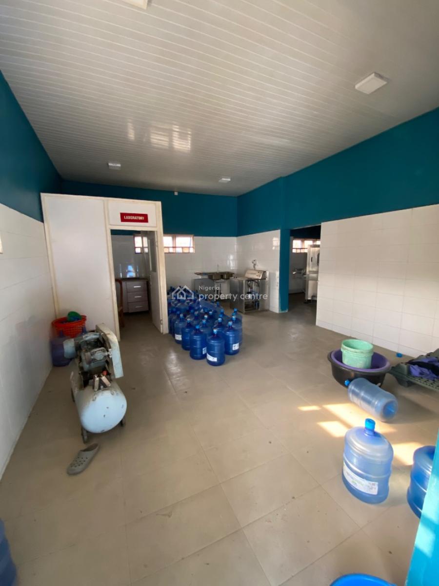 Bottle Water Factory Built 697sqm, Bogije, Ibeju Lekki, Lagos, Factory for Sale