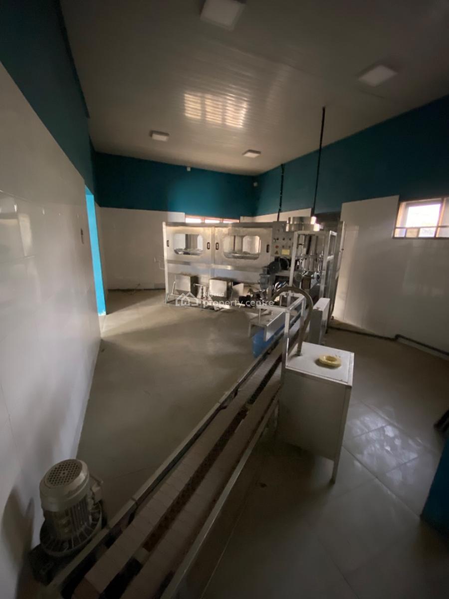 Bottle Water Factory Built 697sqm, Bogije, Ibeju Lekki, Lagos, Factory for Sale