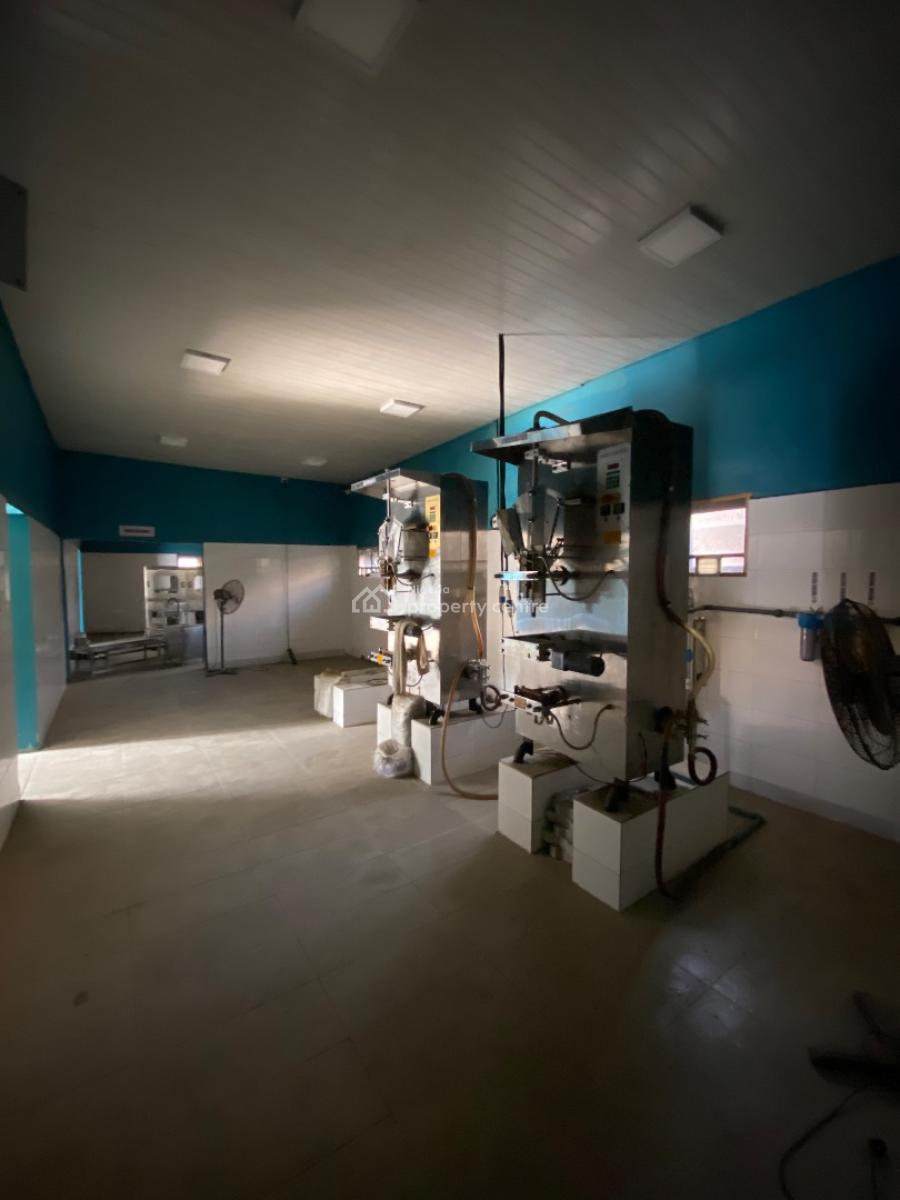 Bottle Water Factory Built 697sqm, Bogije, Ibeju Lekki, Lagos, Factory for Sale