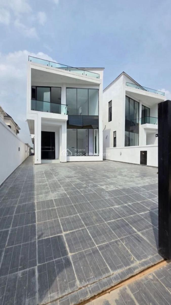 Brand New 5 Bedroom Detached Duplex with Bq & Pool, Oral Estate, Chevron Toll Gate, Lekki, Lagos, Detached Duplex for Sale