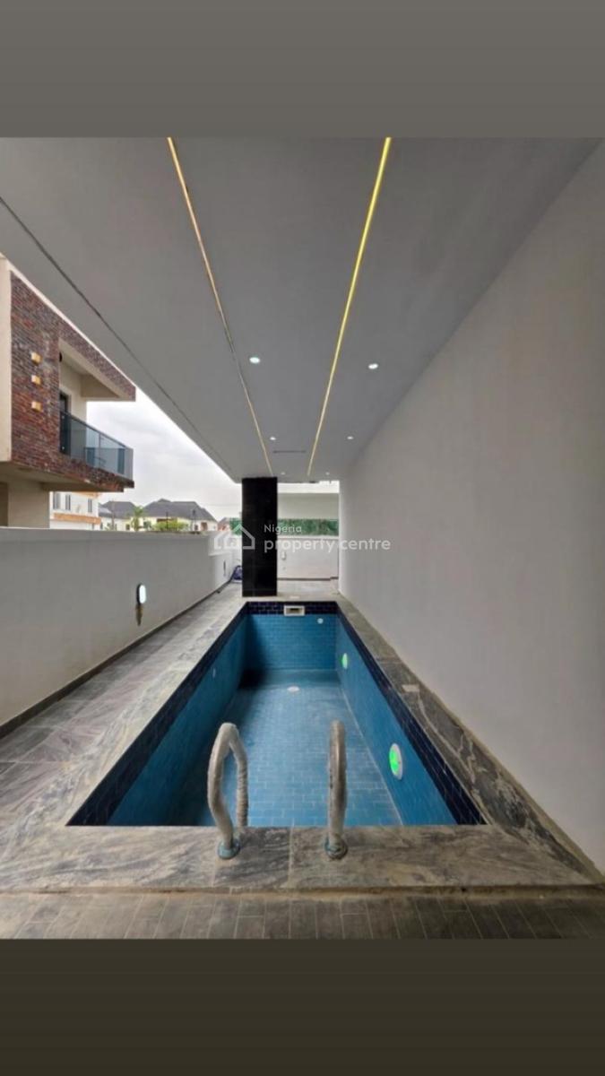 Brand New 5 Bedroom Detached Duplex with Bq & Pool, Oral Estate, Chevron Toll Gate, Lekki, Lagos, Detached Duplex for Sale