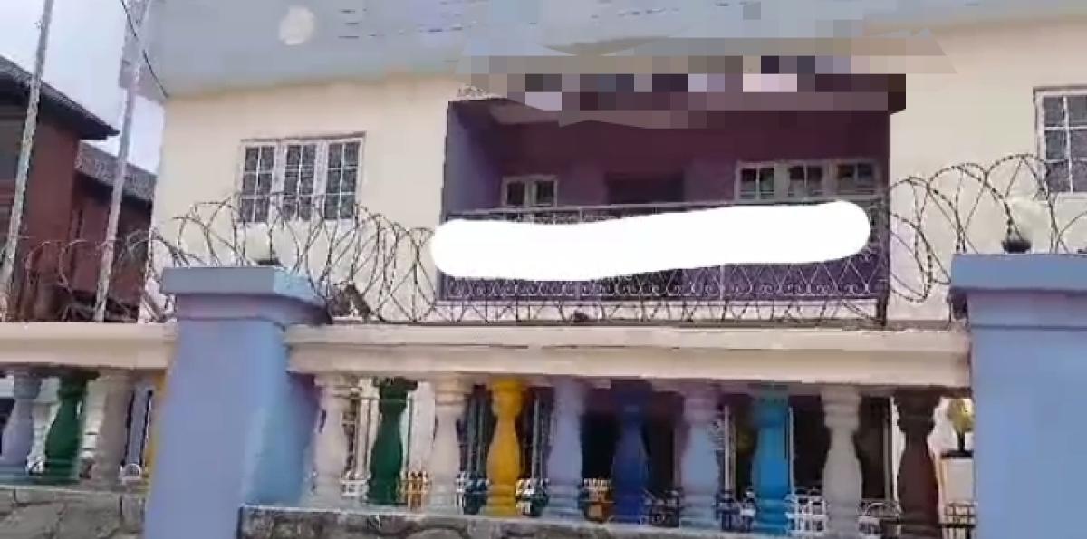 Well Maintained Block of 4 Units of 3 Bedroom Flats with Penthouse, Aguda, Surulere, Lagos, Block of Flats for Sale