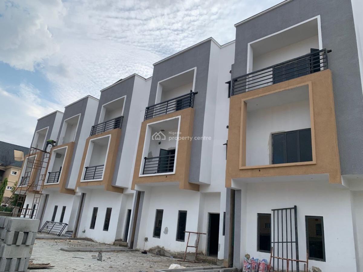 Newly Built 4 Bedroom Terrace Duplex + Bq, Life Camp, Abuja, Terraced Duplex for Sale