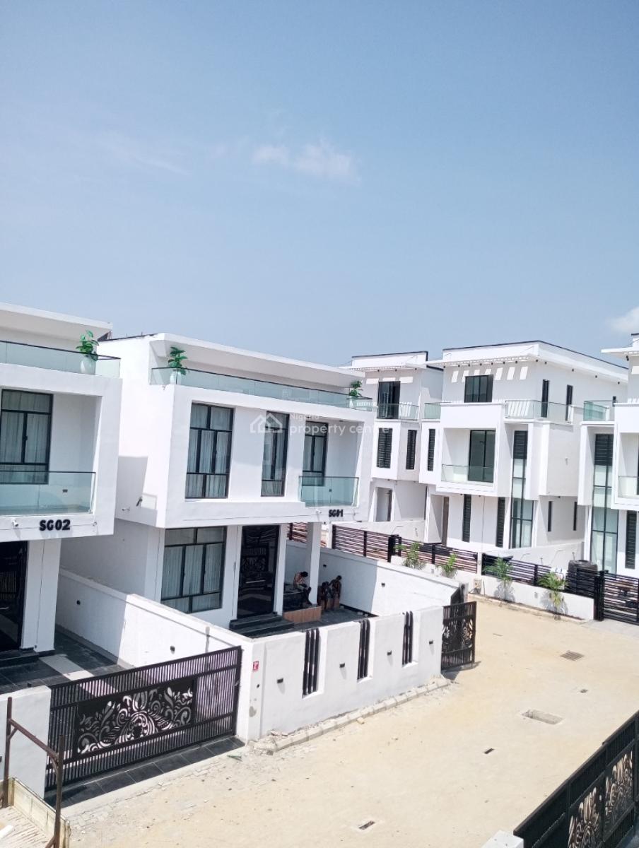 Standard Luxurious 5 Bedroom Filly Detached Duplex in Chevron, Chevron Alternative Beautiful Estate, Lekki, Lagos, Detached Duplex for Sale