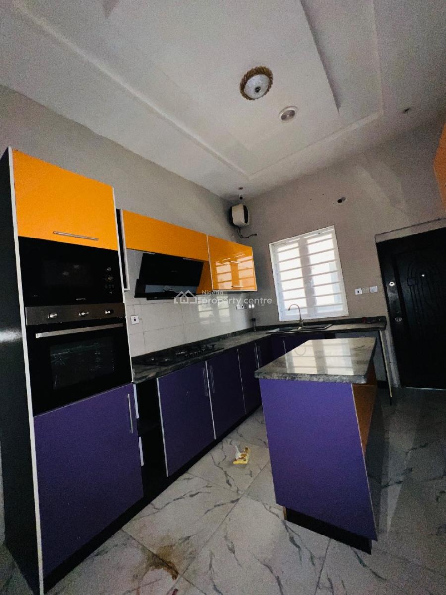 4 Bedroom Semi Detached Duplex in a Secured Estate, Orchid Road, Just After Chevron, Igbo Efon, Lekki, Lagos, Semi-detached Duplex for Rent