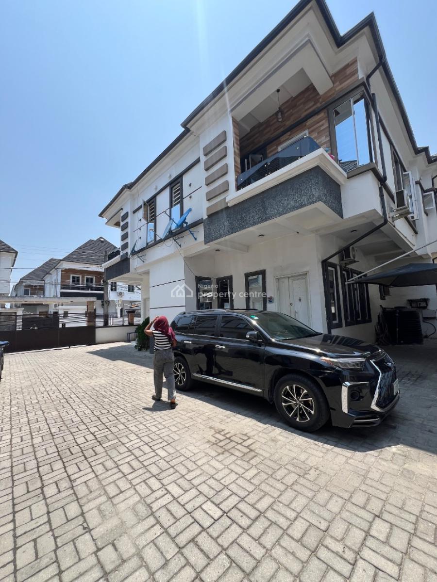 4 Bedroom Semi Detached Duplex in a Secured Estate, Orchid Road, Just After Chevron, Igbo Efon, Lekki, Lagos, Semi-detached Duplex for Rent