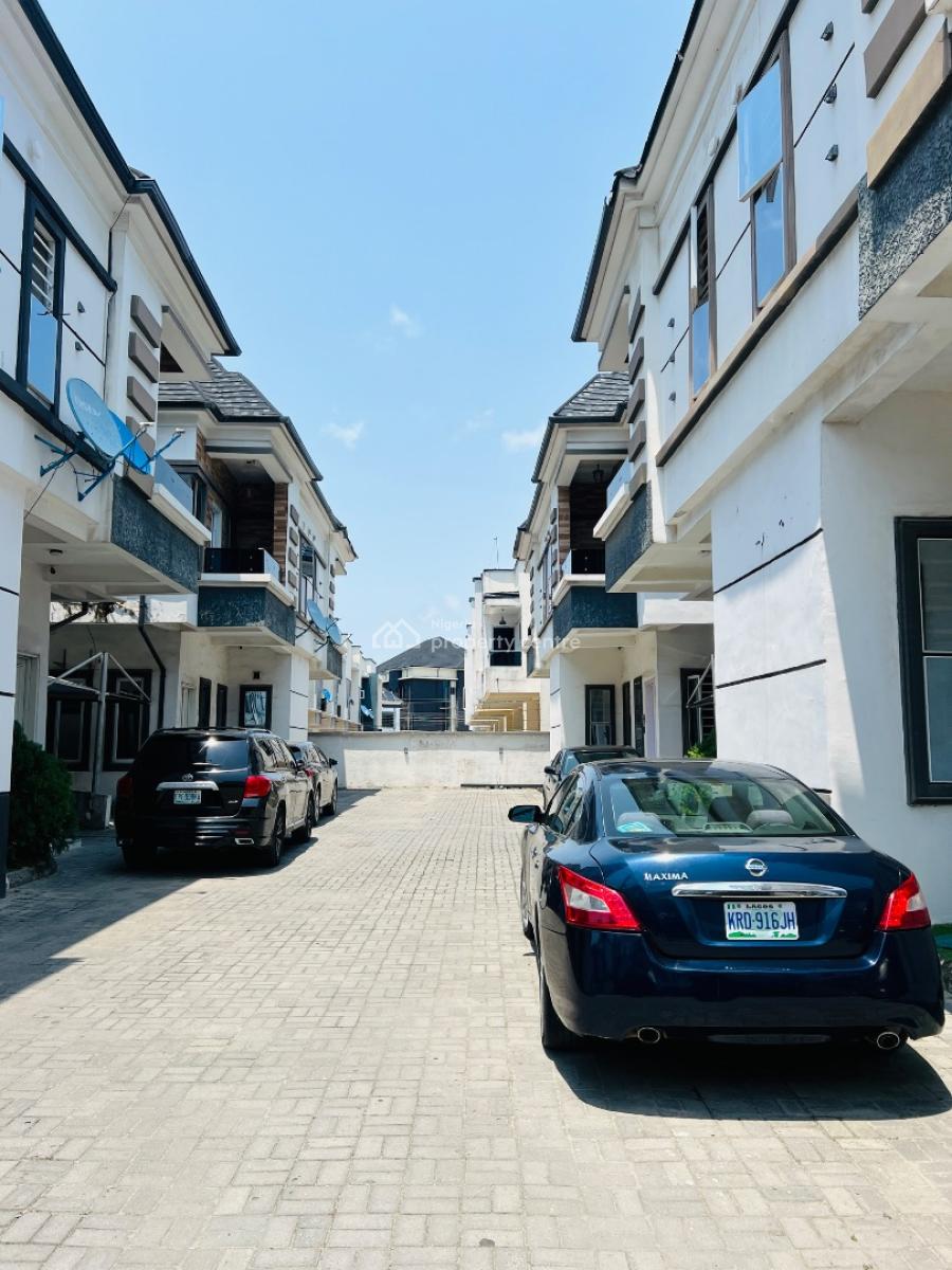 4 Bedroom Semi Detached Duplex in a Secured Estate, Orchid Road, Just After Chevron, Igbo Efon, Lekki, Lagos, Semi-detached Duplex for Rent
