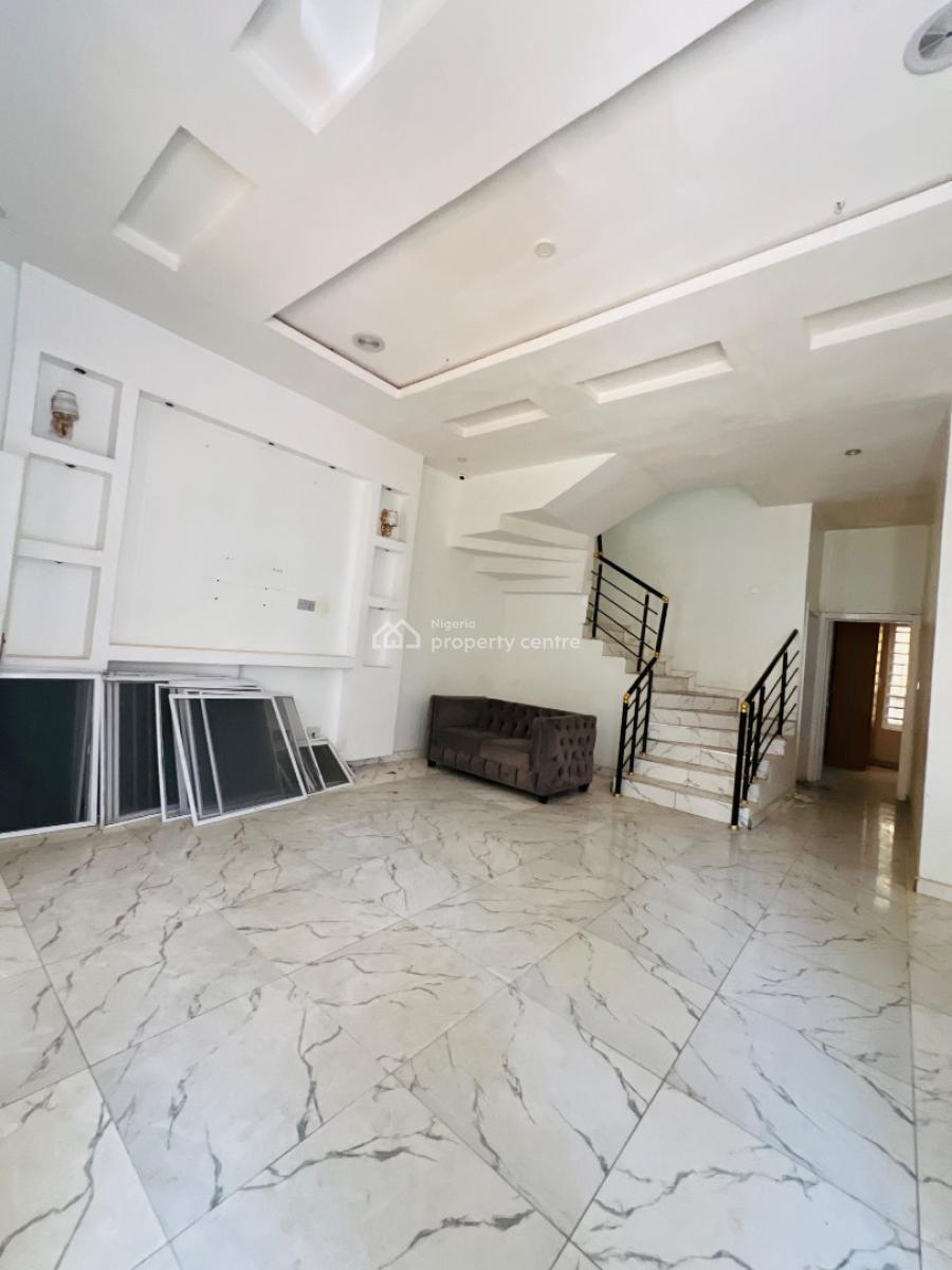 4 Bedroom Semi Detached Duplex in a Secured Estate, Orchid Road, Just After Chevron, Igbo Efon, Lekki, Lagos, Semi-detached Duplex for Rent