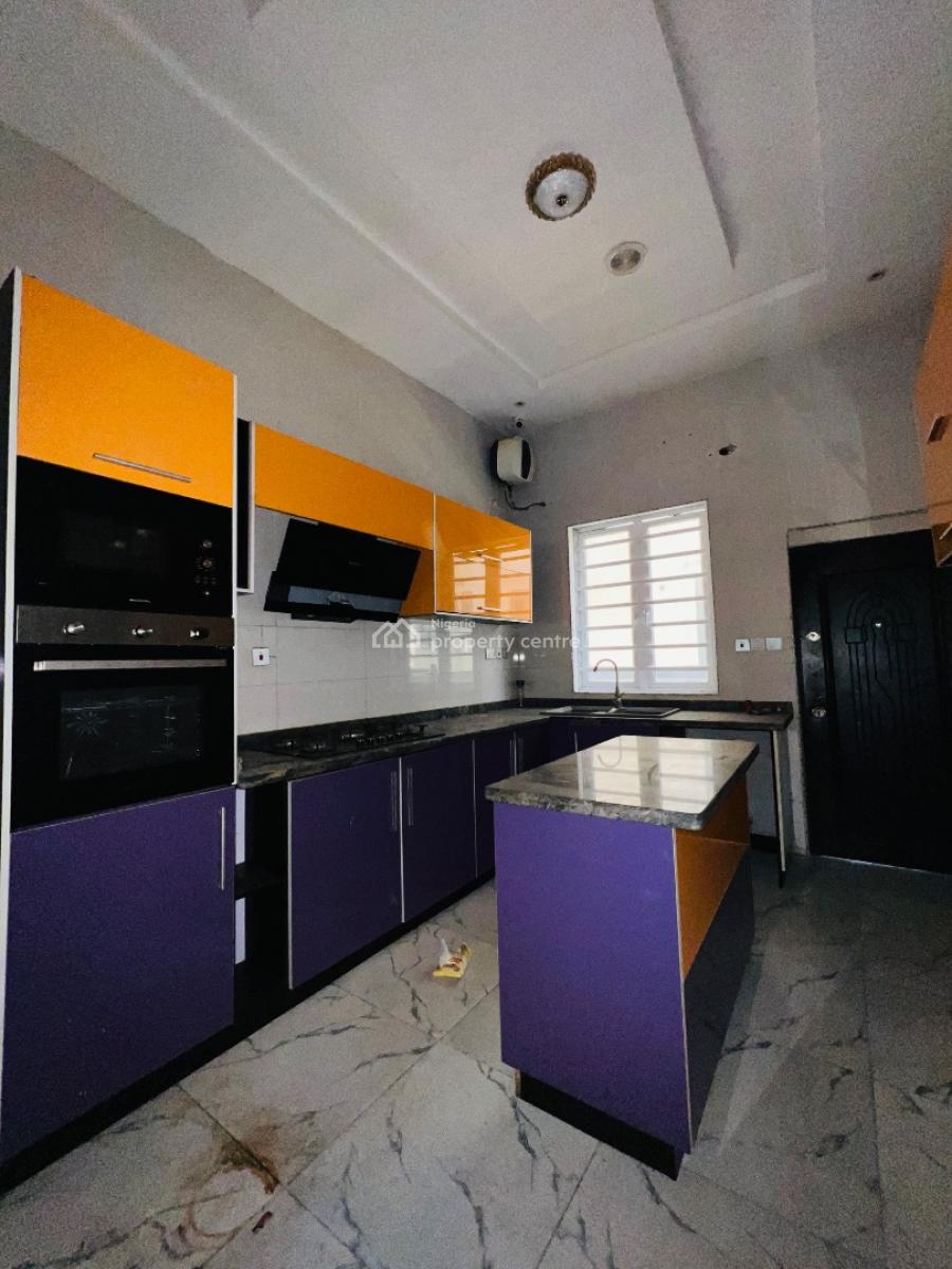 4 Bedroom Semi Detached Duplex in a Secured Estate, Orchid Road, Just After Chevron, Igbo Efon, Lekki, Lagos, Semi-detached Duplex for Rent