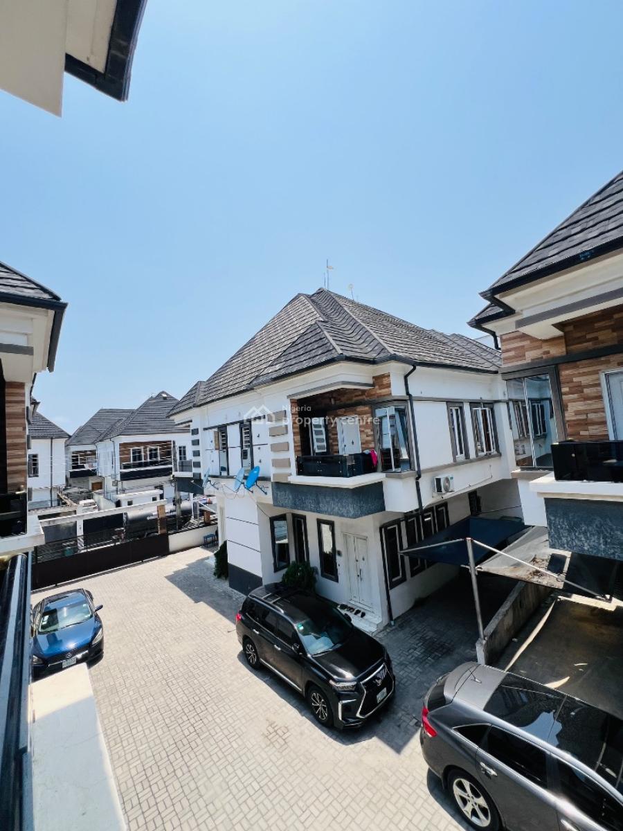 4 Bedroom Semi Detached Duplex in a Secured Estate, Orchid Road, Just After Chevron, Igbo Efon, Lekki, Lagos, Semi-detached Duplex for Rent