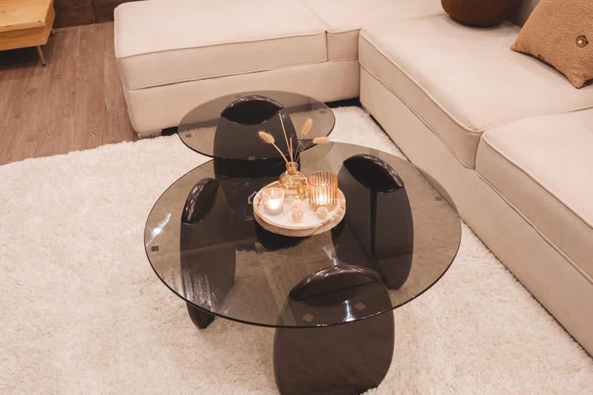 Classically Designed 2 Bedroom Waterview Apartment with Ps5 & Pool, Parking Space, Tennis Court, Beautiful Lighting & Theme, Comfortable, Victoria Island (vi), Lagos, Flat / Apartment Short Let