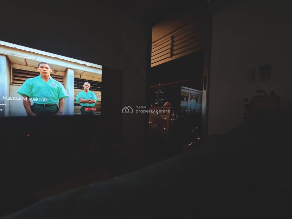 Classically Designed 2 Bedroom Waterview Apartment with Ps5 & Pool, Parking Space, Tennis Court, Beautiful Lighting & Theme, Comfortable, Victoria Island (vi), Lagos, Flat / Apartment Short Let