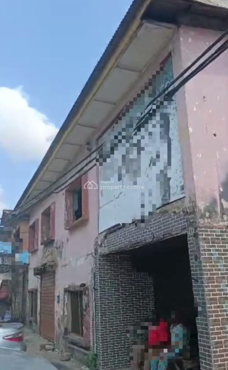 Lease: Two Massive Building on Corner-piece Land, Adelabu, Surulere, Lagos, Warehouse for Rent