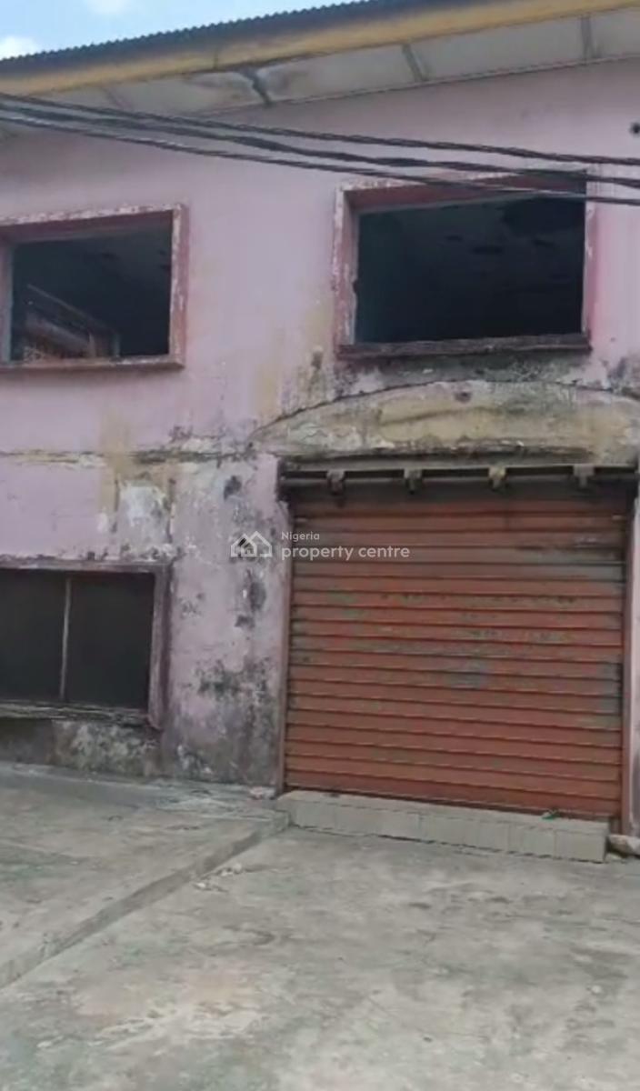 Lease: Two Massive Building on Corner-piece Land, Adelabu, Surulere, Lagos, Warehouse for Rent
