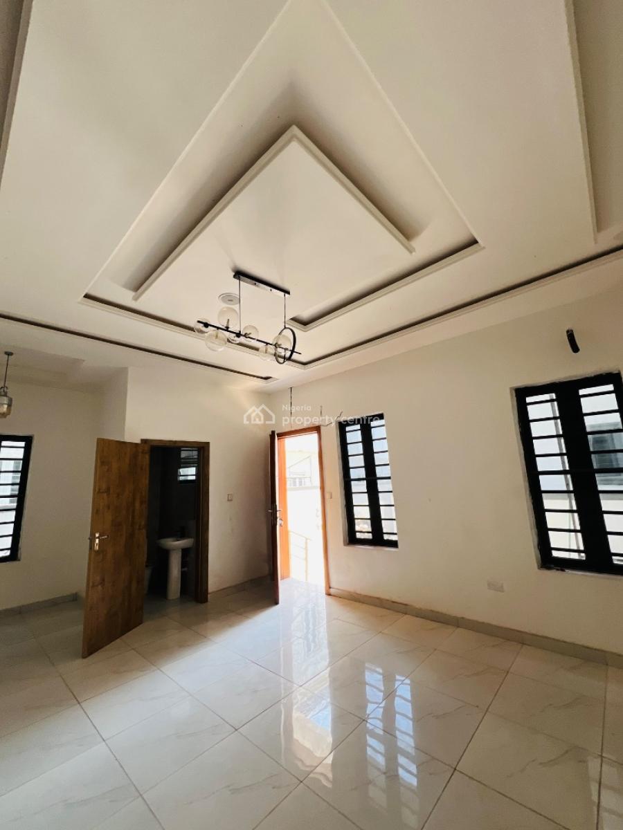 4 Bedroom Semi Detached Duplex with a Bq in a Secured Estate, Orchid Road, Just After Chevron, Igbo Efon, Lekki, Lagos, Semi-detached Duplex for Sale