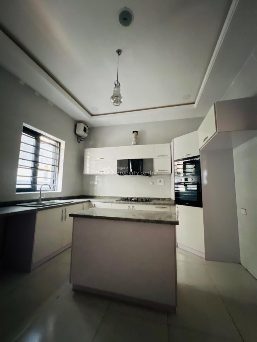 4 Bedroom Semi Detached Duplex with a Bq in a Secured Estate, Orchid Road, Just After Chevron, Igbo Efon, Lekki, Lagos, Semi-detached Duplex for Sale