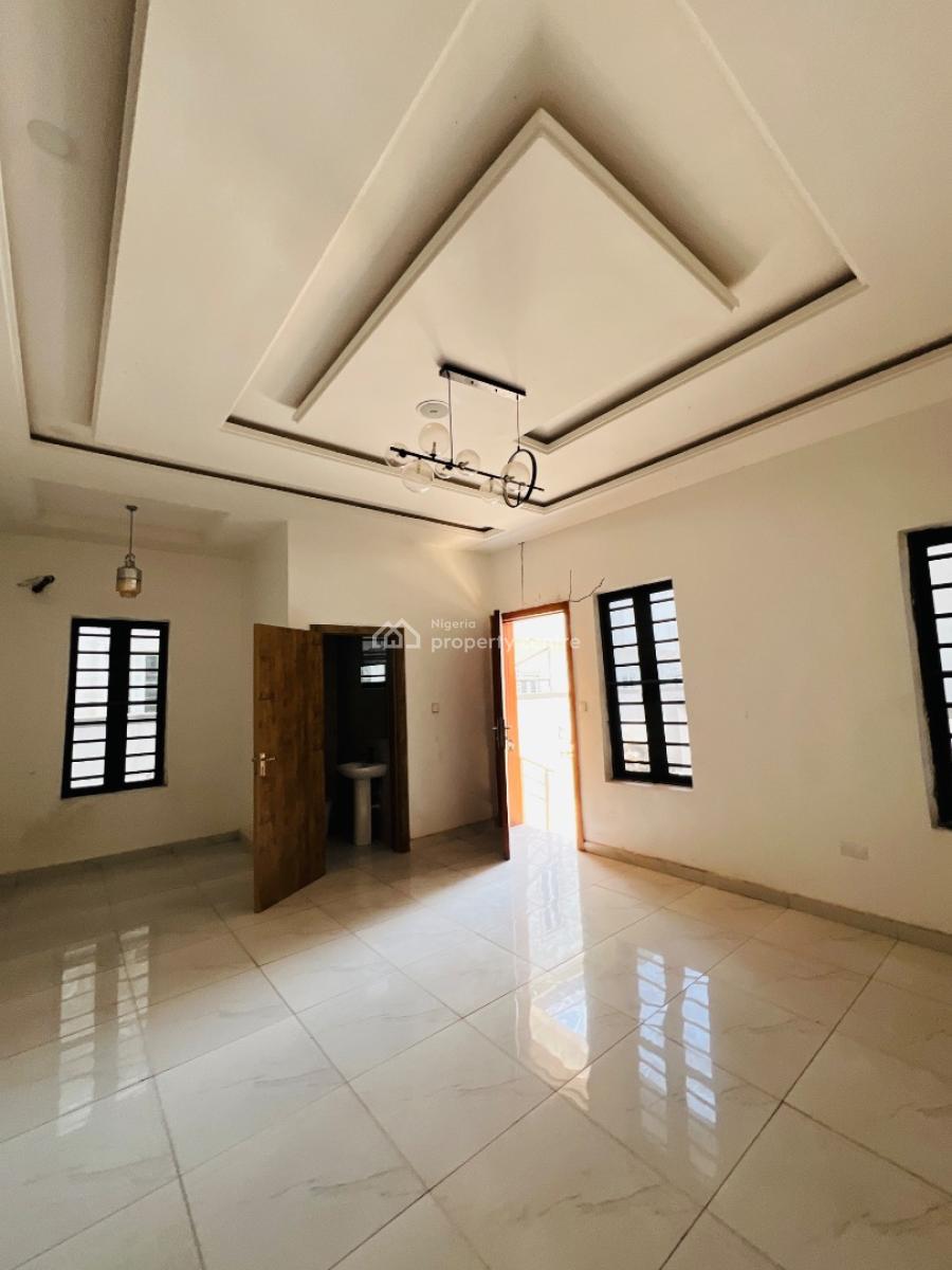 4 Bedroom Semi Detached Duplex with a Bq in a Secured Estate, Orchid Road, Just After Chevron, Igbo Efon, Lekki, Lagos, Semi-detached Duplex for Sale