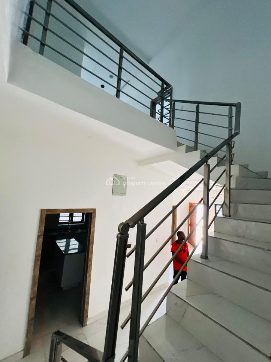 4 Bedroom Semi Detached Duplex with a Bq in a Secured Estate, Orchid Road, Just After Chevron, Igbo Efon, Lekki, Lagos, Semi-detached Duplex for Sale