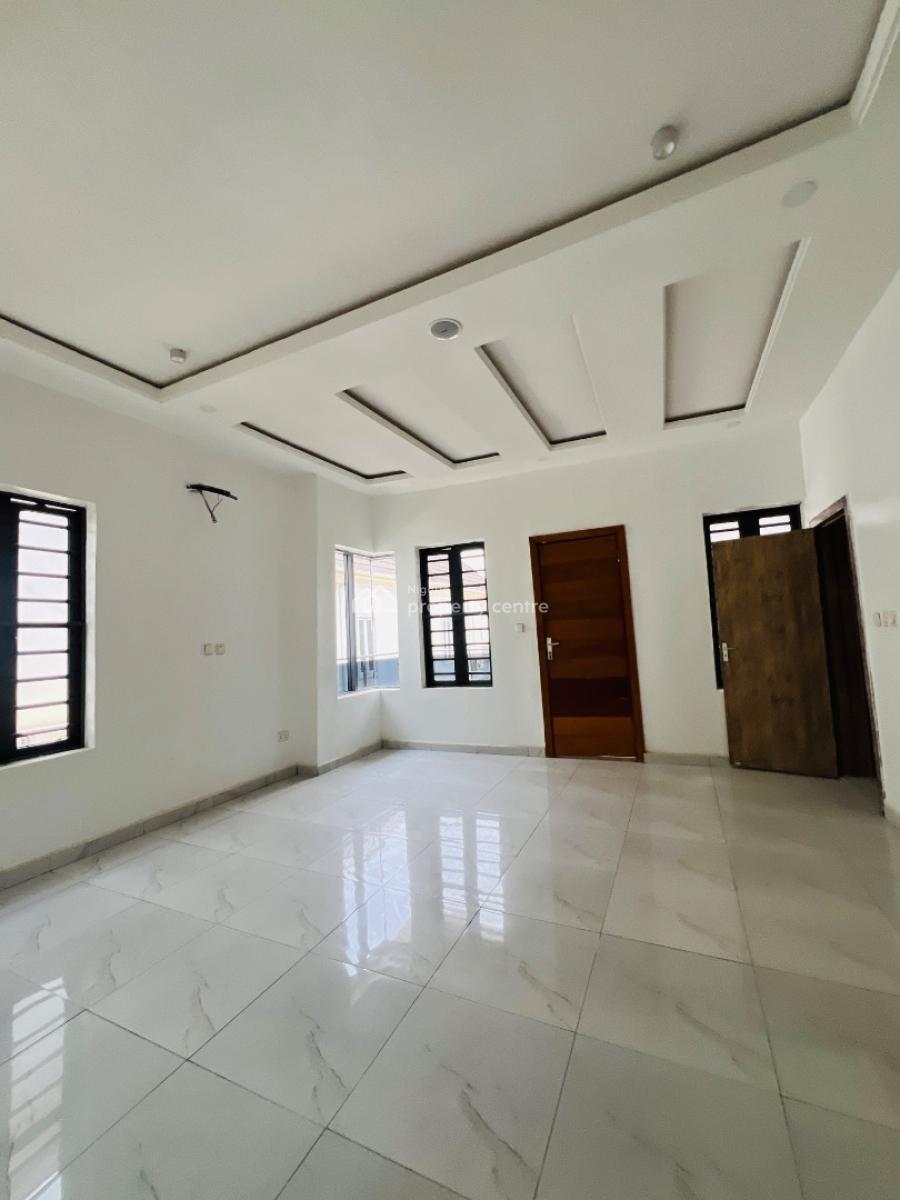 4 Bedroom Semi Detached Duplex with a Bq in a Secured Estate, Orchid Road, Just After Chevron, Igbo Efon, Lekki, Lagos, Semi-detached Duplex for Sale