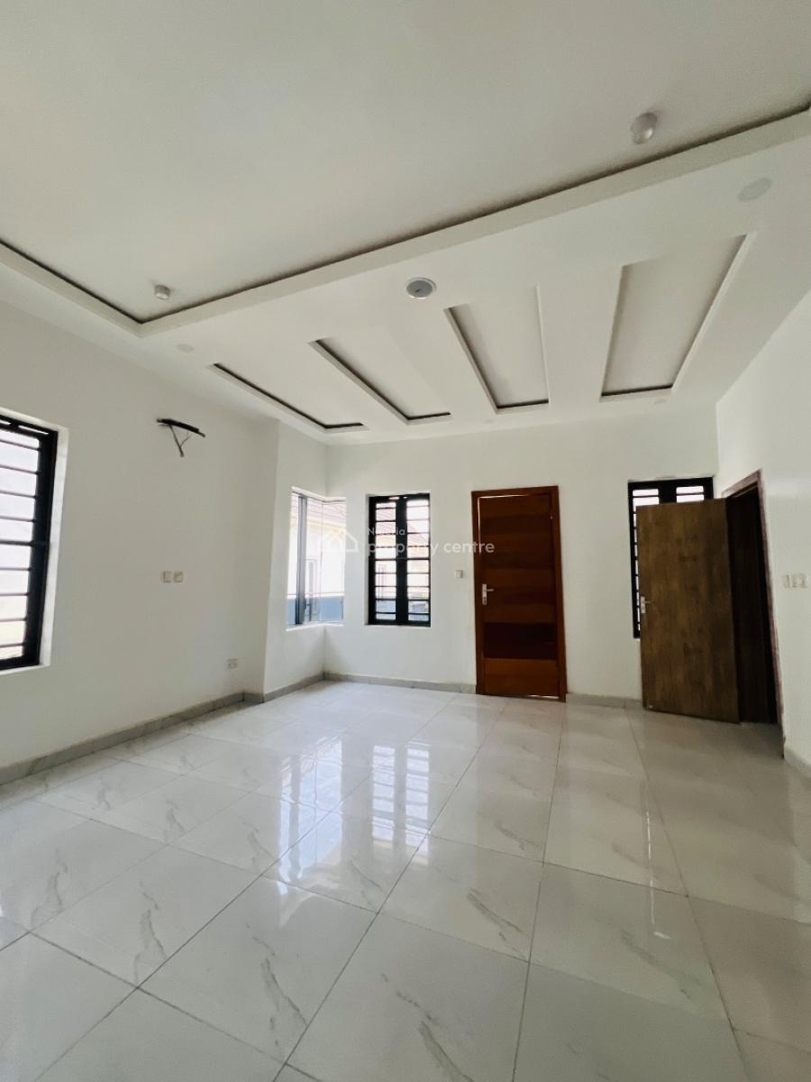 4 Bedroom Semi Detached Duplex with a Bq in a Secured Estate, Orchid Road, Just After Chevron, Igbo Efon, Lekki, Lagos, Semi-detached Duplex for Sale