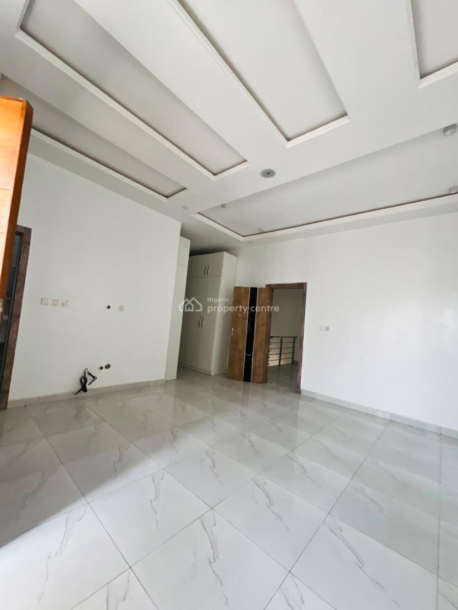 4 Bedroom Semi Detached Duplex with a Bq in a Secured Estate, Orchid Road, Just After Chevron, Igbo Efon, Lekki, Lagos, Semi-detached Duplex for Sale