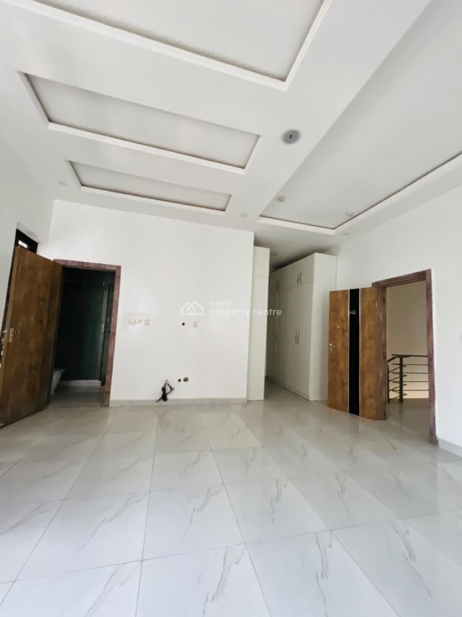 4 Bedroom Semi Detached Duplex with a Bq in a Secured Estate, Orchid Road, Just After Chevron, Igbo Efon, Lekki, Lagos, Semi-detached Duplex for Sale