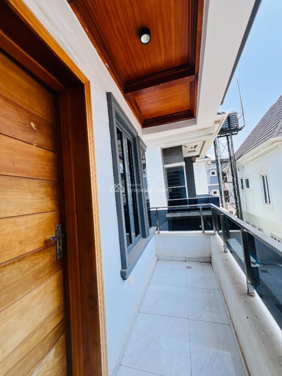 4 Bedroom Semi Detached Duplex with a Bq in a Secured Estate, Orchid Road, Just After Chevron, Igbo Efon, Lekki, Lagos, Semi-detached Duplex for Sale