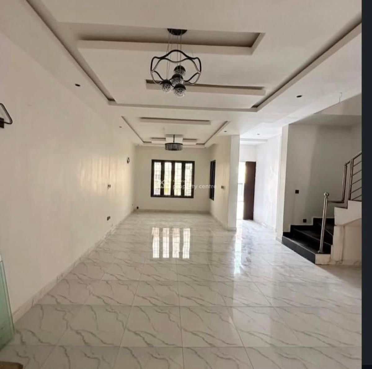 4 Bedroom Terrace Duplex with Bq, Diplomatic Zone, Guzape District, Abuja, Terraced Duplex for Rent