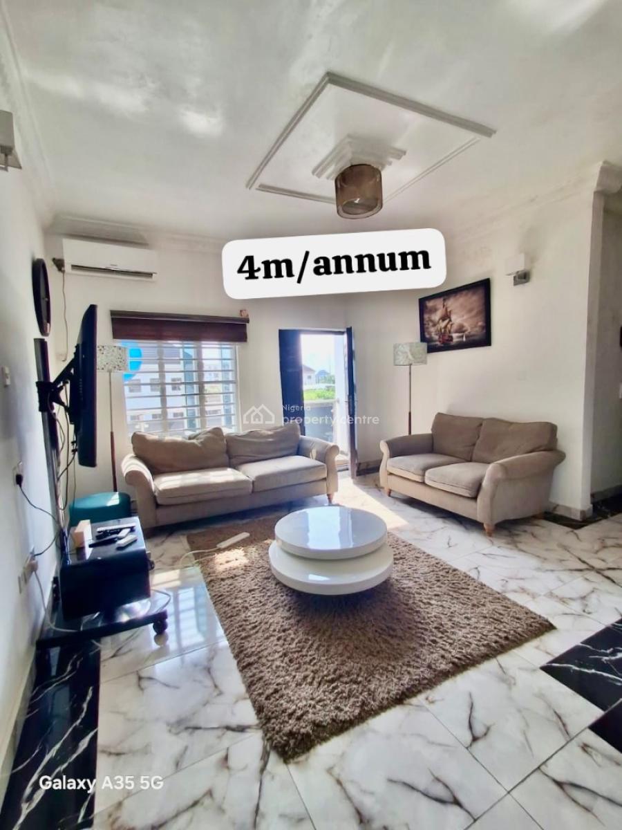 Premium Fully Furnished in an Estate, Behind Giwa Gardens, Sangotedo, Ajah, Lagos, Flat / Apartment for Rent