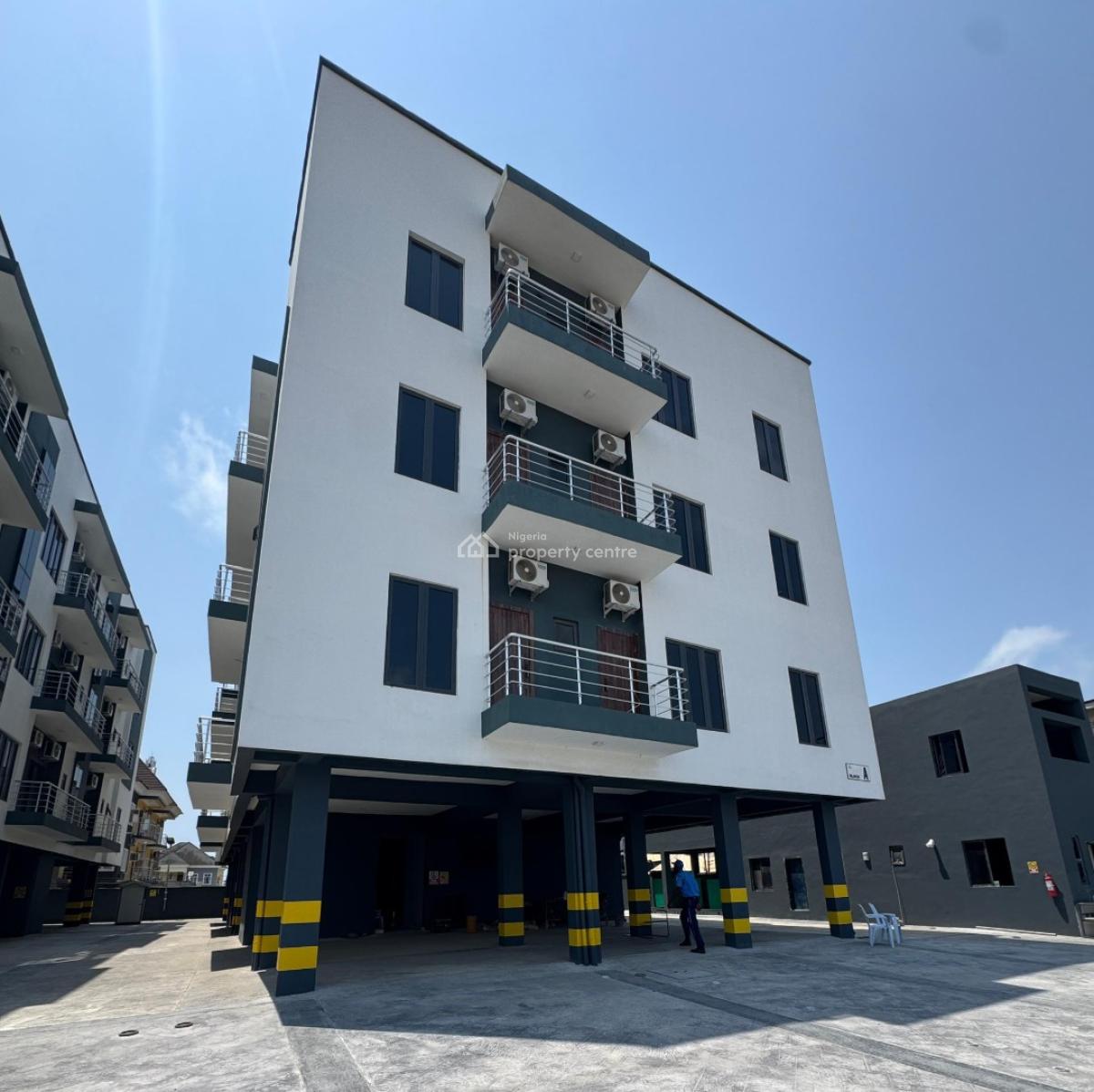 24 Hours Fully Serviced and Spacious 3  Bedroom Apartment, Orchid Road, Lekki, Lagos, House for Sale