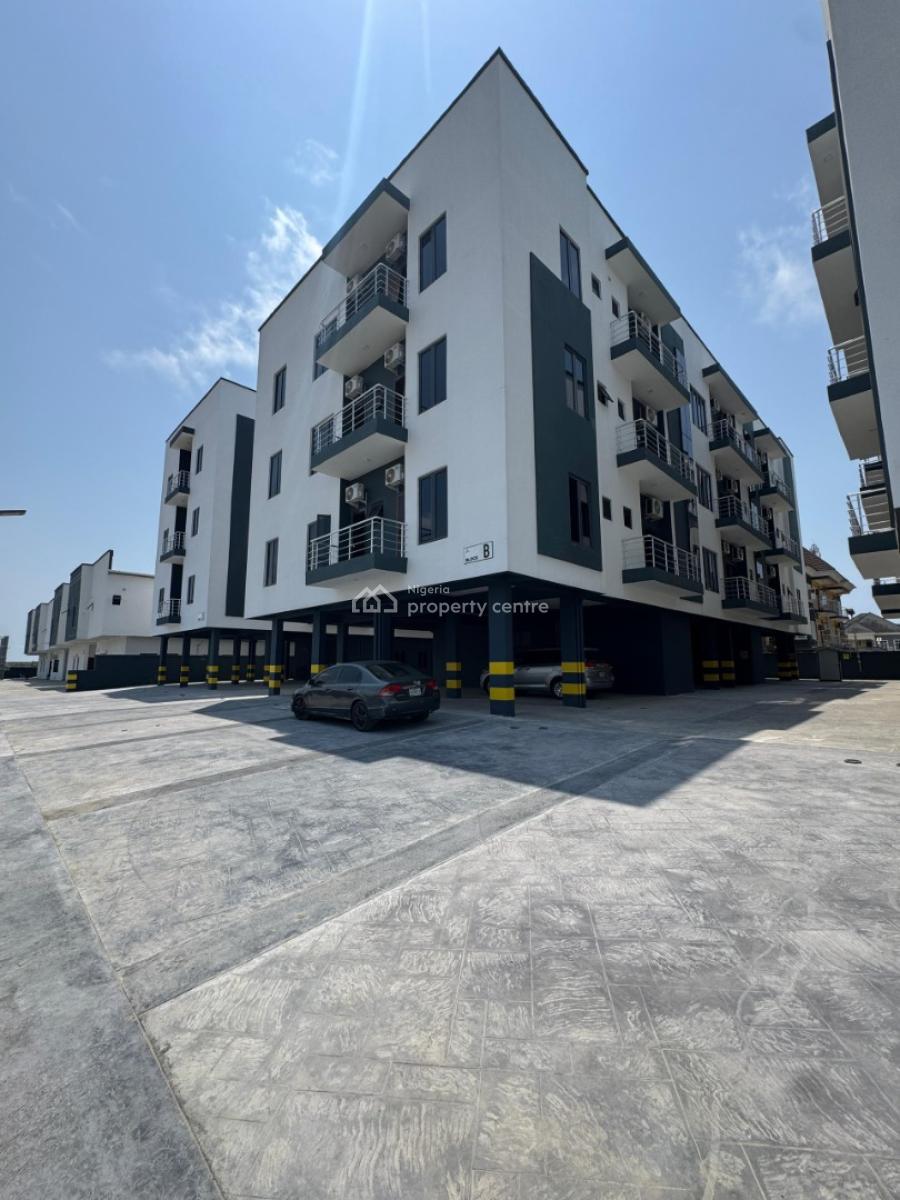 24 Hours Fully Serviced and Spacious 3  Bedroom Apartment, Orchid Road, Lekki, Lagos, House for Sale