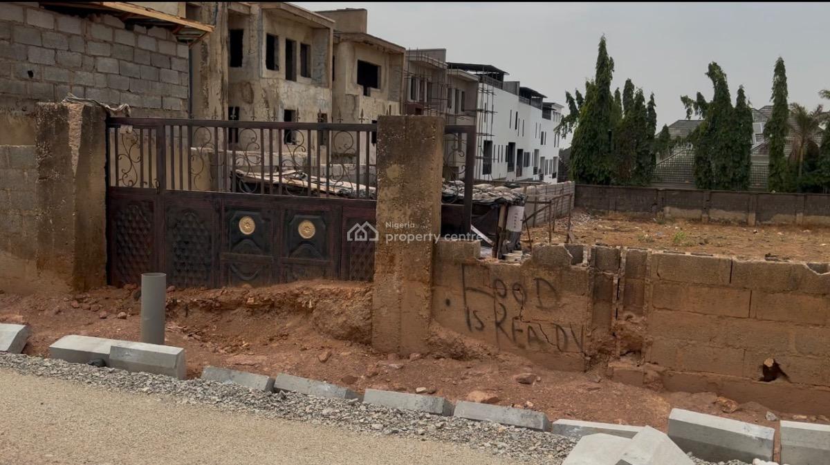 Prime Located Fenced Plot of Land, Asokoro District, Abuja, Residential Land for Sale